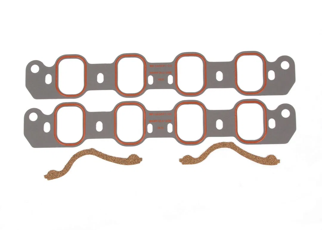 5836 – MR GASKET Intake Manifold Gasket, For Use With 1970-1974 Ford Small Block 351C Rectangular Port 1.83 Inch x 2....